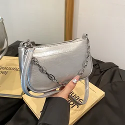 Fashion Chain Strap Crossbody Bags For Ladies, Versatile Women's Shoulder Bag For Daily Used, Casual Designer Handbags