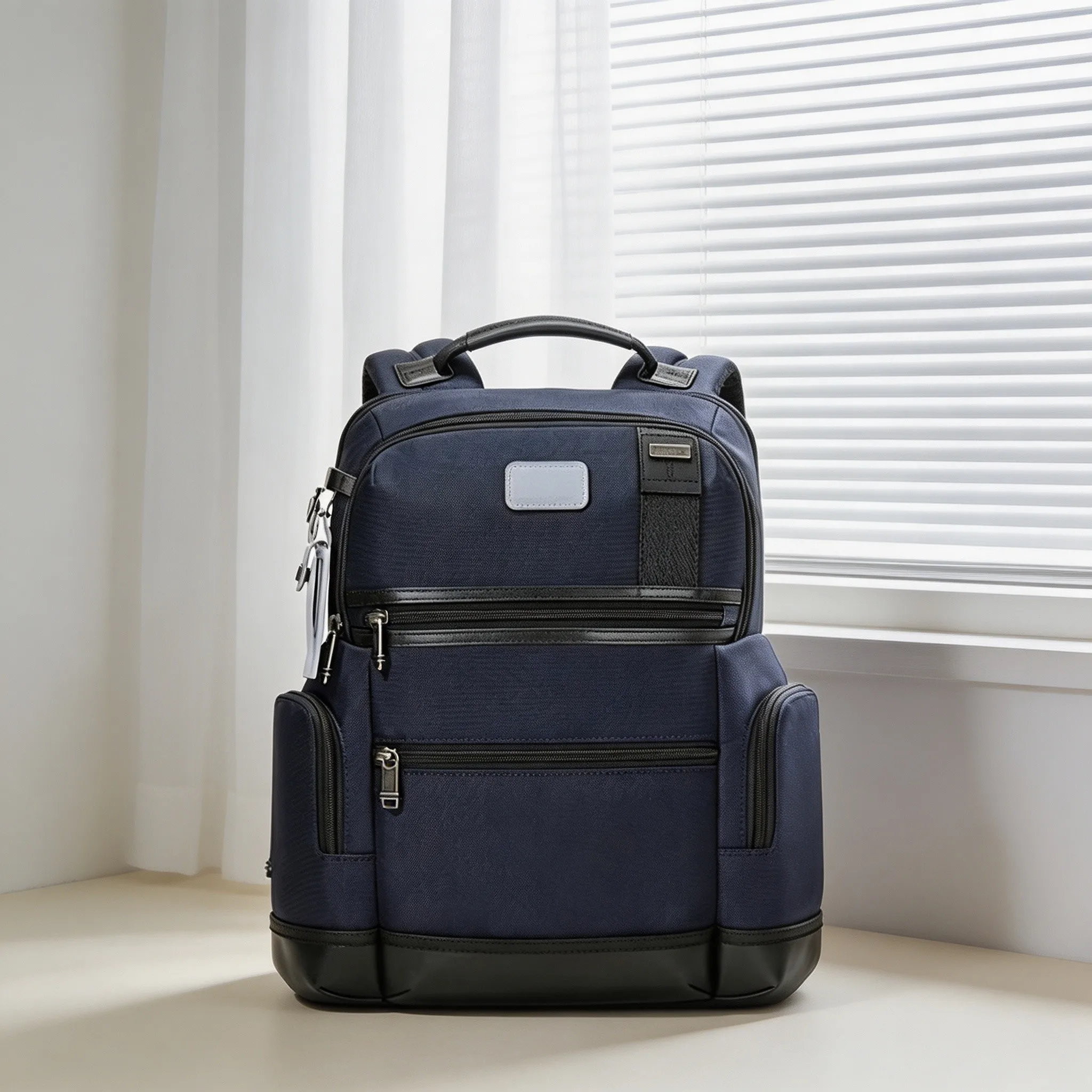 Men Large‑Capacity Business Laptop Backpack, Durable Rucksack for Daily Commute & Business Trip