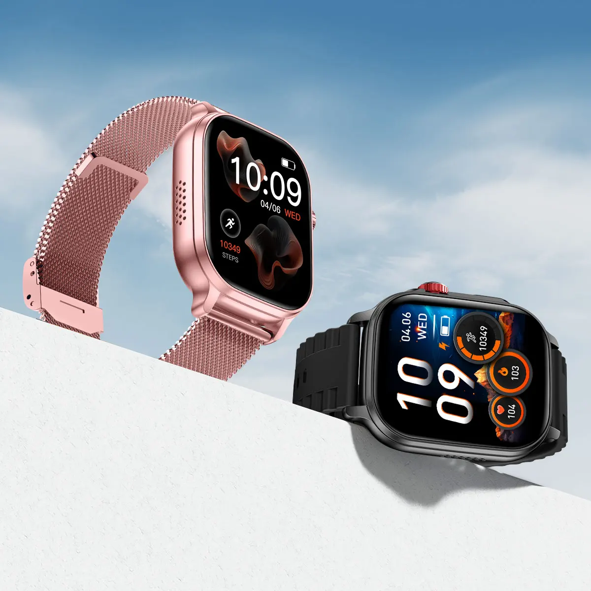 2026 Neue Smartwatches 2,01" AMOLED HD-Bildschirm 1400mAh Akku Bluetooth-Anruf IP68 Wasserdicht Smartwatch für Damen für Android iOS – Detail 22