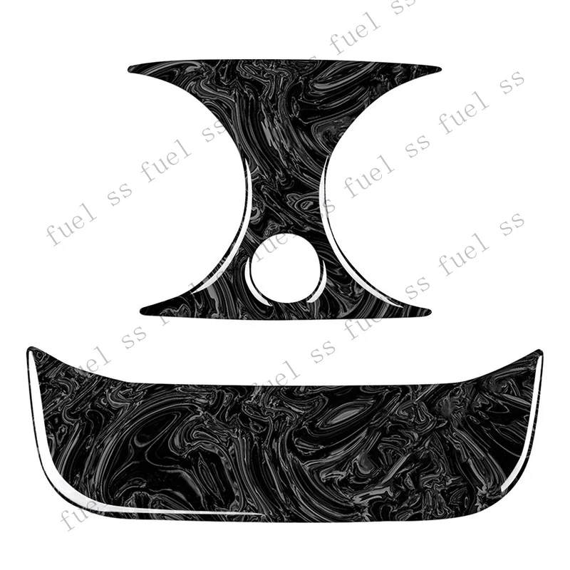 S+ 2pcs Rear Air Vent Outlet Cover Pad For Mercedes Benz C Class W205 2015-2018 view 2