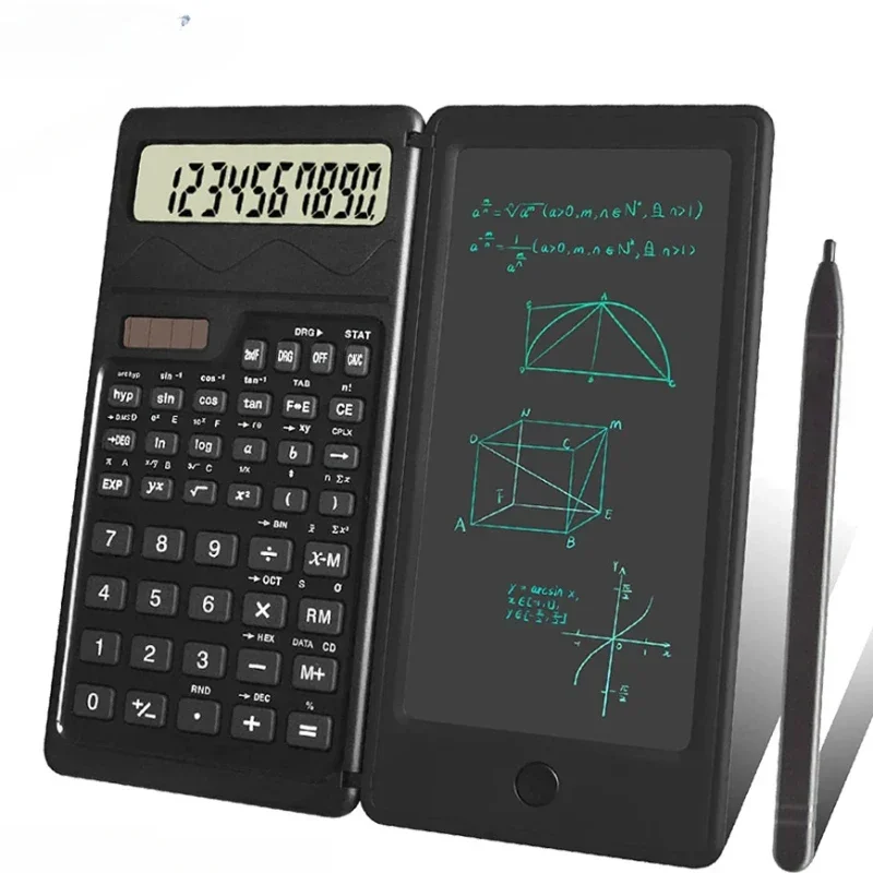 S3 Smart Folding Portable Scientific Function Counter Accounting Student Solar Handwriting Panel Calculator