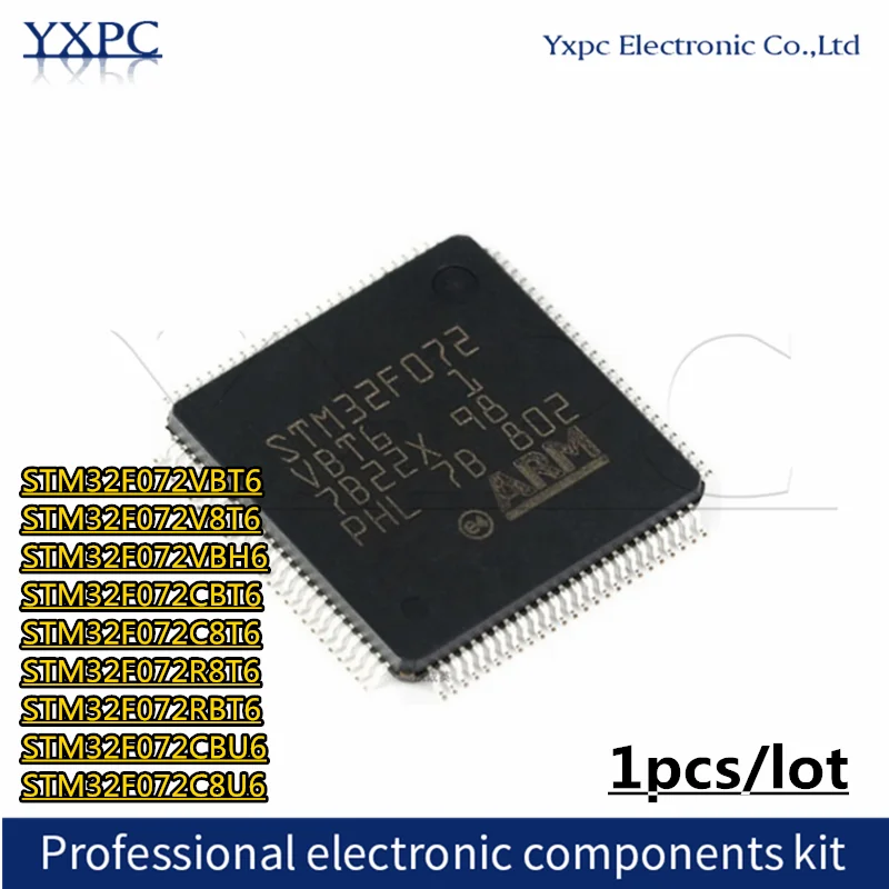 STM32F072VBT6 STM32F072V8T6 STM32F072VBH6 STM32F072CBT6 STM32F072C8T6 STM32F072R8T6 STM32F072RBT6 STM32F072CBU6 STM32F072C8U6