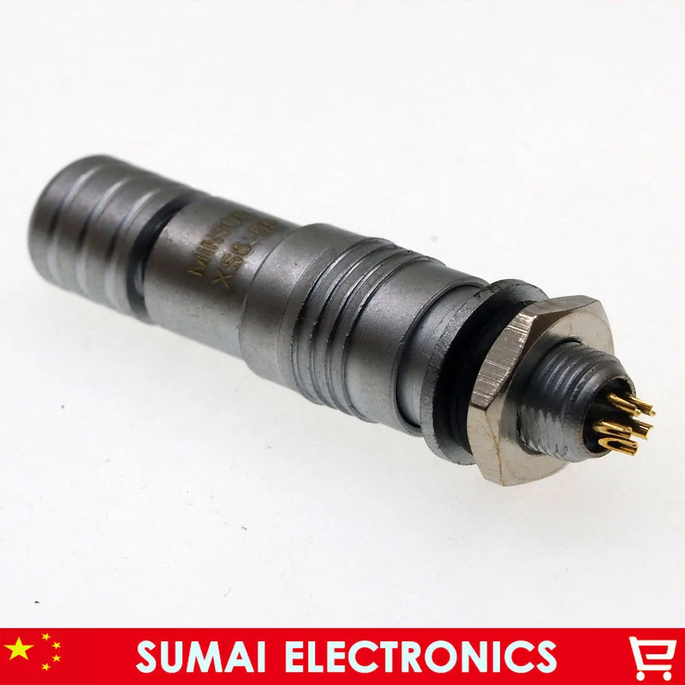 5 Pin 6mm mic circular connector,XS6-5P mini aviation plug interface for machinery,electronics etc.