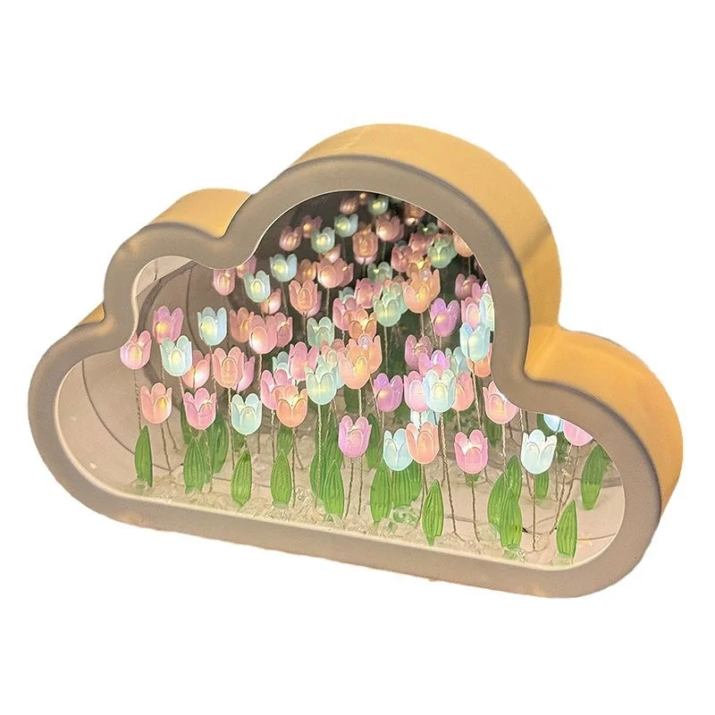 

Creative Cloud DIY Birthday Tulipanes Light Emitting Diode Light Artificial