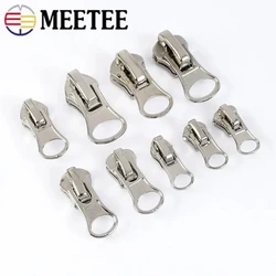 10/20Pcs 3#5#8# Zipper Slider For Metal Resin Nylon Zip Auto Lock Zippers Puller Head Bag Luggage Garment DIY Sewing Accessories