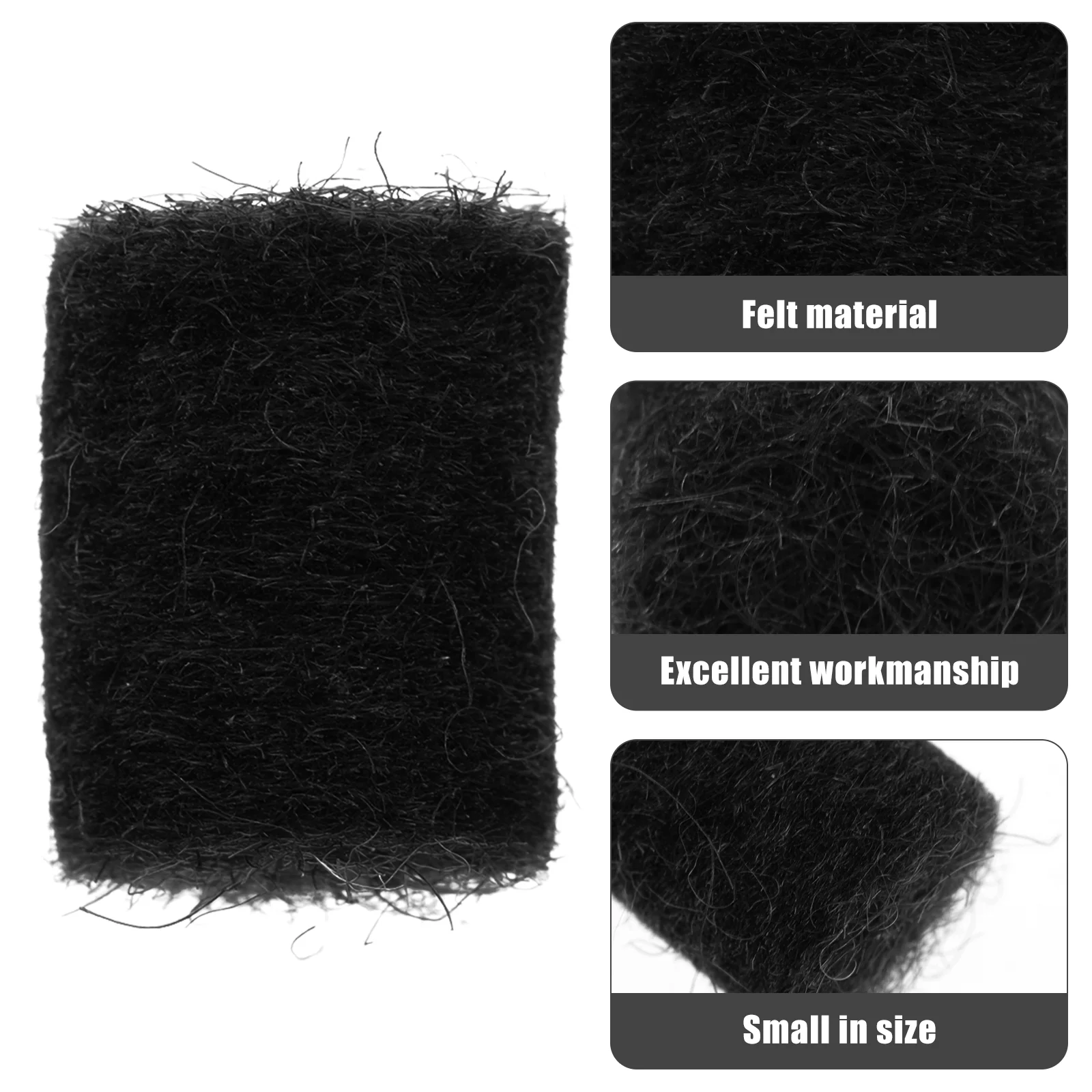 Saxophone Bumper Felt Column Instruments Universal Repairing Tool Black Practical Pillar