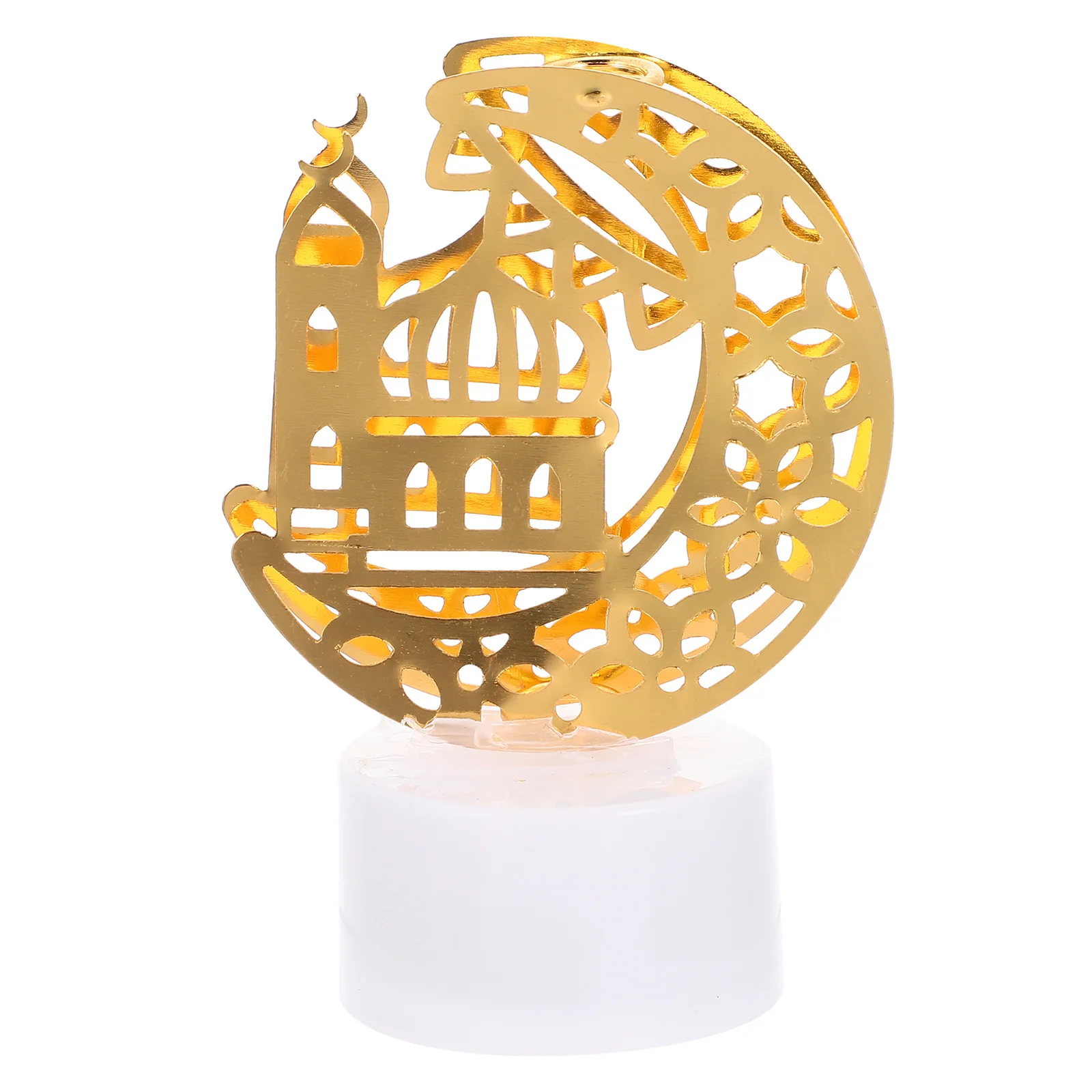

Eid Festival LED Lamp Ramadan Hollow Out Design Creative Muslim Decorative Night Light Ramadan LED Lamp