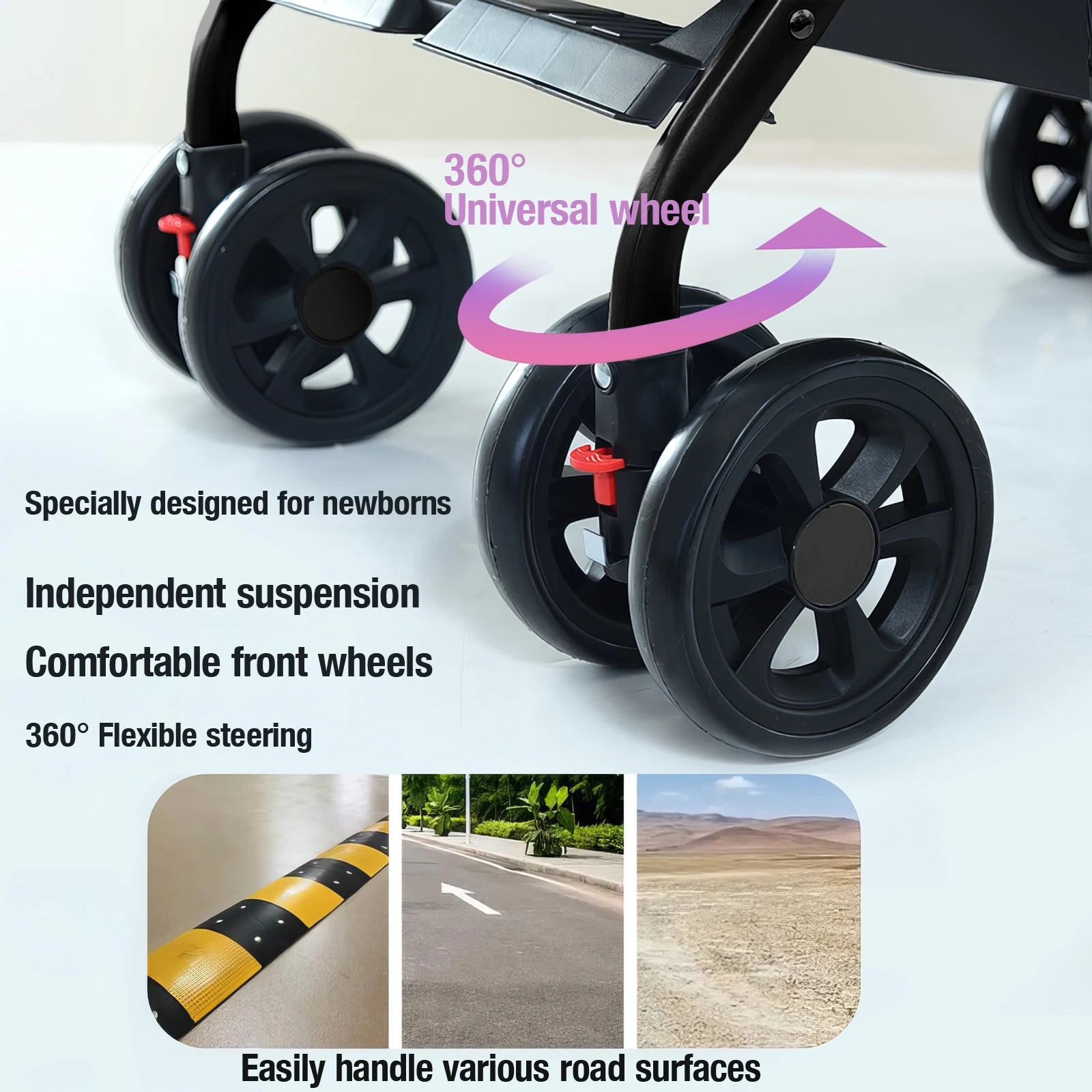 Carrinho de bebê viagem carrinho de bebê carros de bebê walker carrinho de bebê acessórios carrinho para recém-nascidos leve mãe-crianças mãe