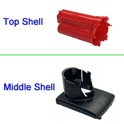 Li-ion Battery Plastic Case Box Parts Subassembly For Milwaukee 12V For M12 Middle Shell Top Housings Accessory 48-11-2411