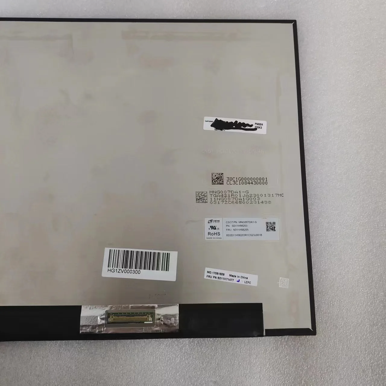 Imagem -04 - para Lenovo Legion Pro 16iah7h Ideapad Jogos 316iah7 3-16arh7 Tela Lcd Mng007da1-g Ne160qdm-ny1 Mng007da1-9 165hz Display