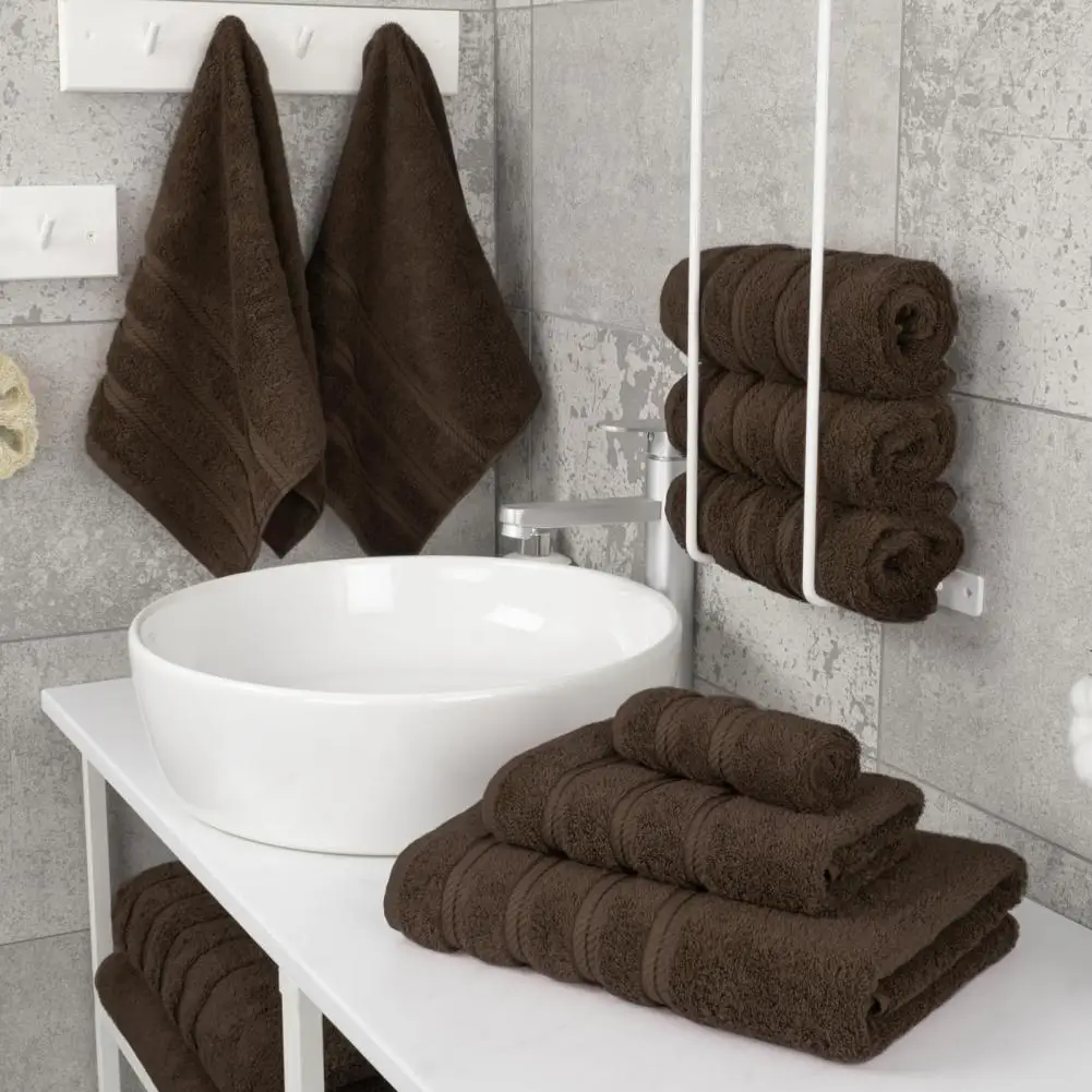 

Luxury Bath Towel Highly Absorbent Towel Luxurious 6-piece Cotton Towel Set for Home Hotel Use Highly Absorbent Bath Hand