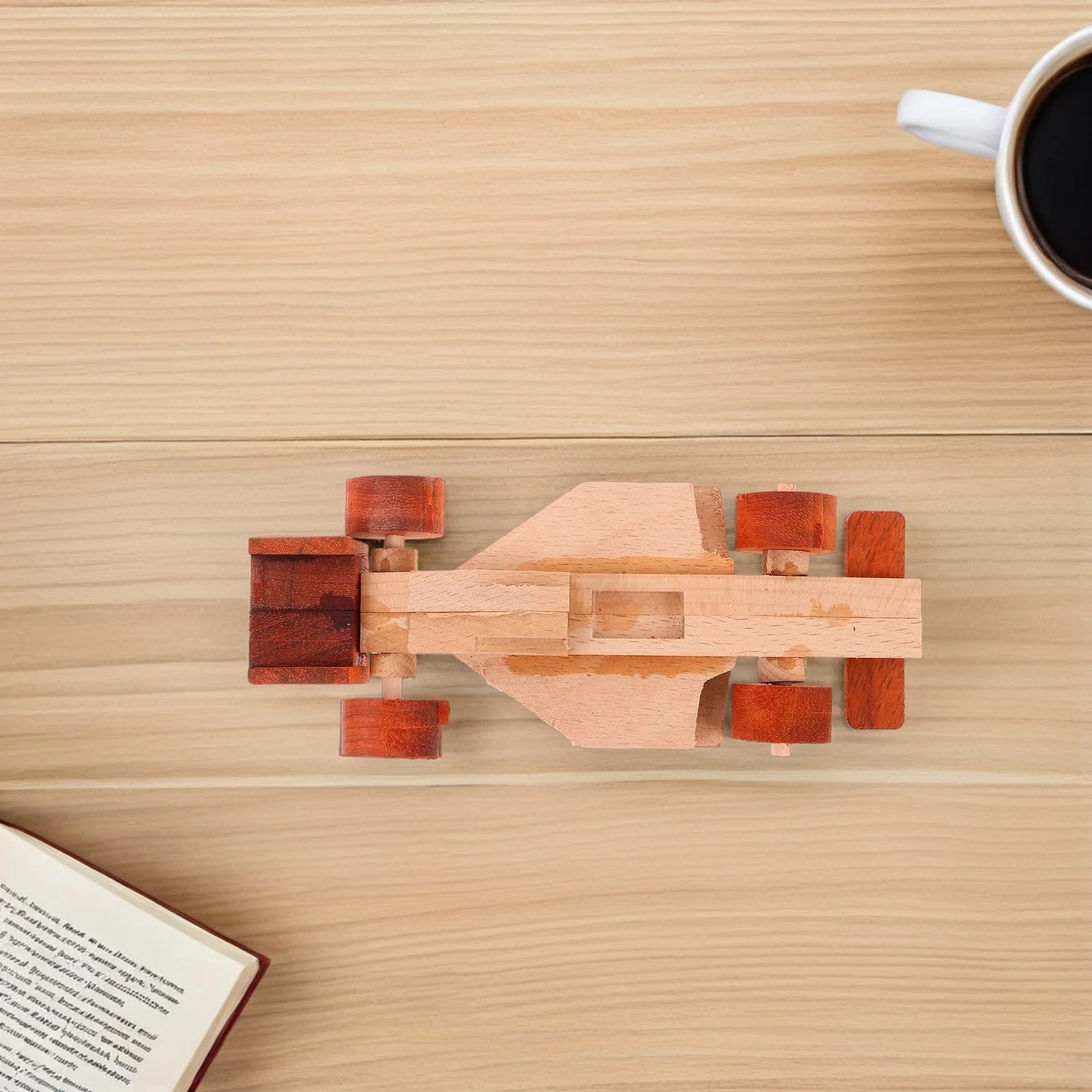 

Wooden Race Car Assembly Kit Paintable DIY Craft for Children Team Building Workshop Educational Home Fun Unfinished Wood