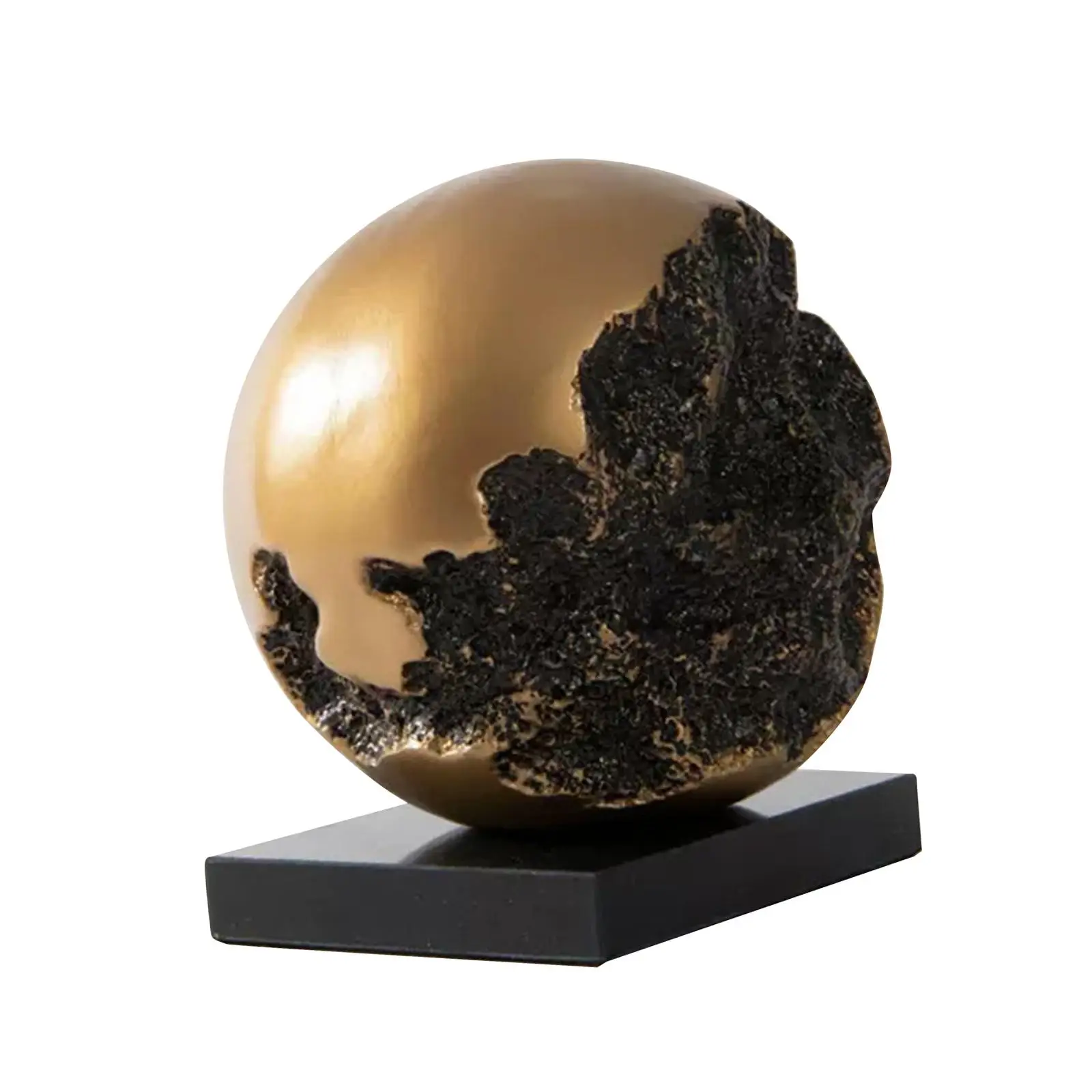 

Resin Figurine Ball Statue Artwork Decoration Collection Tabletop Ornament Sculpture for Table Centerpieces Bedroom Fireplace