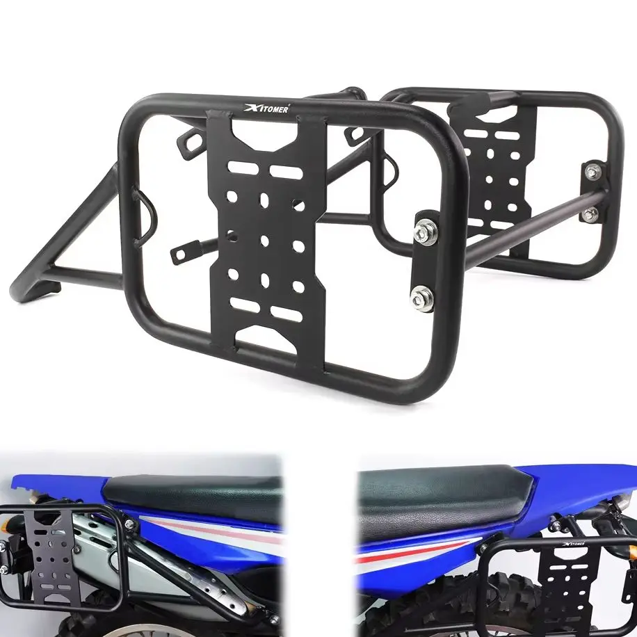 

Fit For Yamaha XT250 2008-2025 XT 250 Motorcycle Side Panniers Racks Saddlebag Saddle Bag Support Guard Bars Mounting Brackets