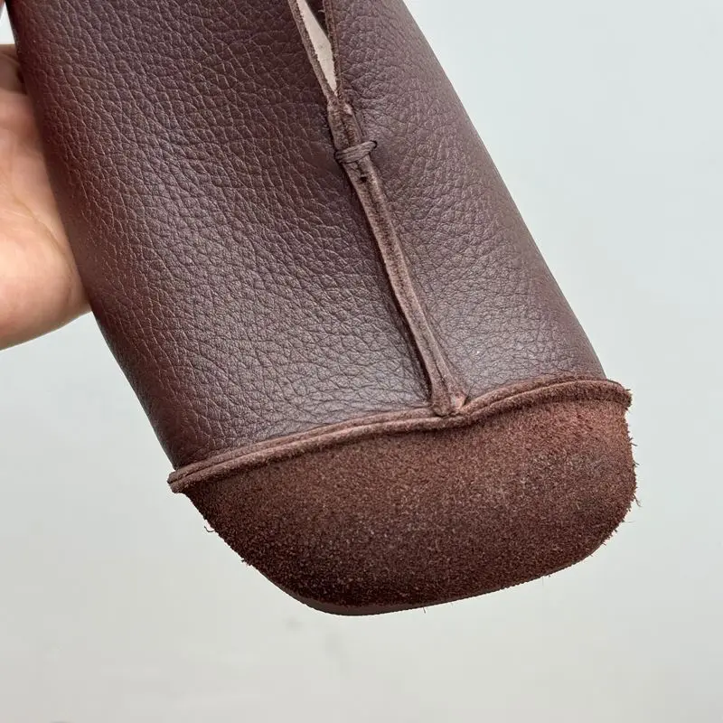 Neue Ballerinas mit quadratischer Zehenpartie für Damen, Sommer-Slipper, Herbst-Loafer, Damen-Mokassins aus Mikrofaserleder – Detail 8