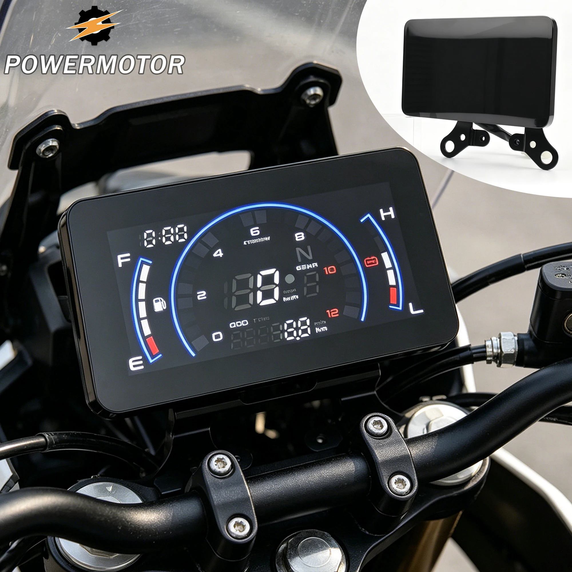 Velocímetro Digital para Motocicleta, Tacómetro LCD, Odómetro para Vento Ryder 150, XPRESS 150, 170, ECLIPSE 150, 200, Modificado