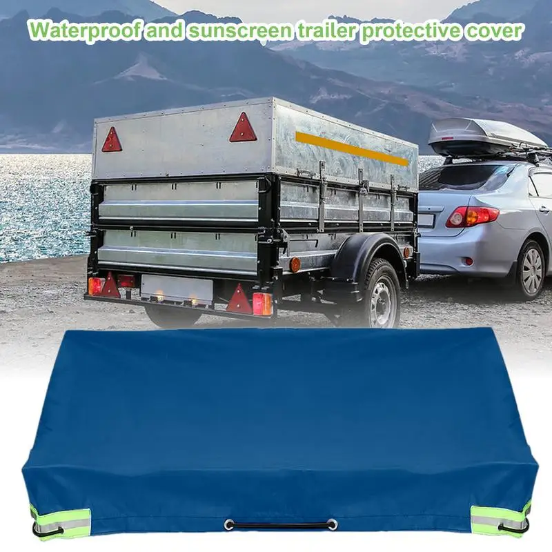 Tarpaulin Cover Camping Tarpaulin UV Protection Cover Flat Tarpaulin UV Protection Waterproof Trailer Rv Cover For Other Vehicle