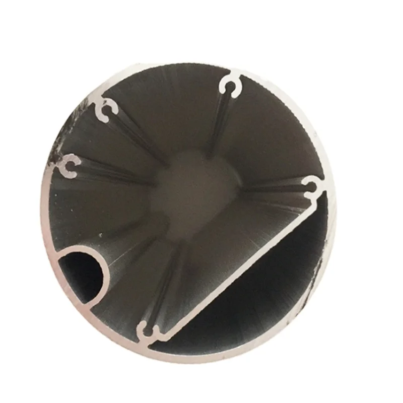 مصنع التخصيص مخصص قسم كبير الألومنيوم الملف الشخصي لستارة الجدار الألومنيوم ملف بنتوء المواد #5