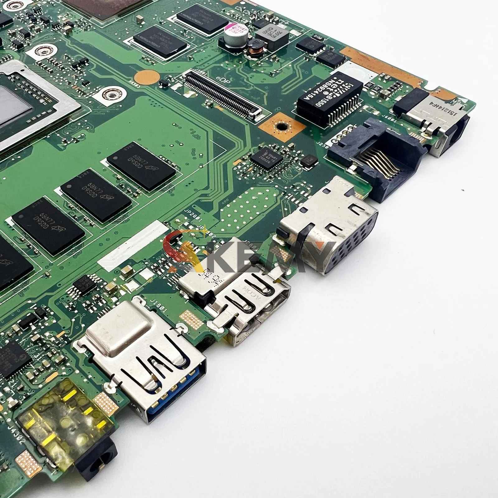 Placa base para ordenador portátil X455DG para ASUS VivoBook X455DG K455D W419D X455D A455D W491D DX882D placa base para portátil con CPU envío rápido stk