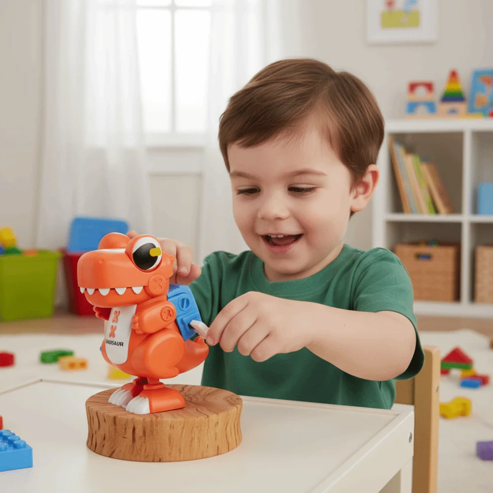 Walking Toy Simulation Dinosaur Toy Simulation Design Wind-Up Function Puzzle Toys Clockwork Mechanism Dinosaur Keychain