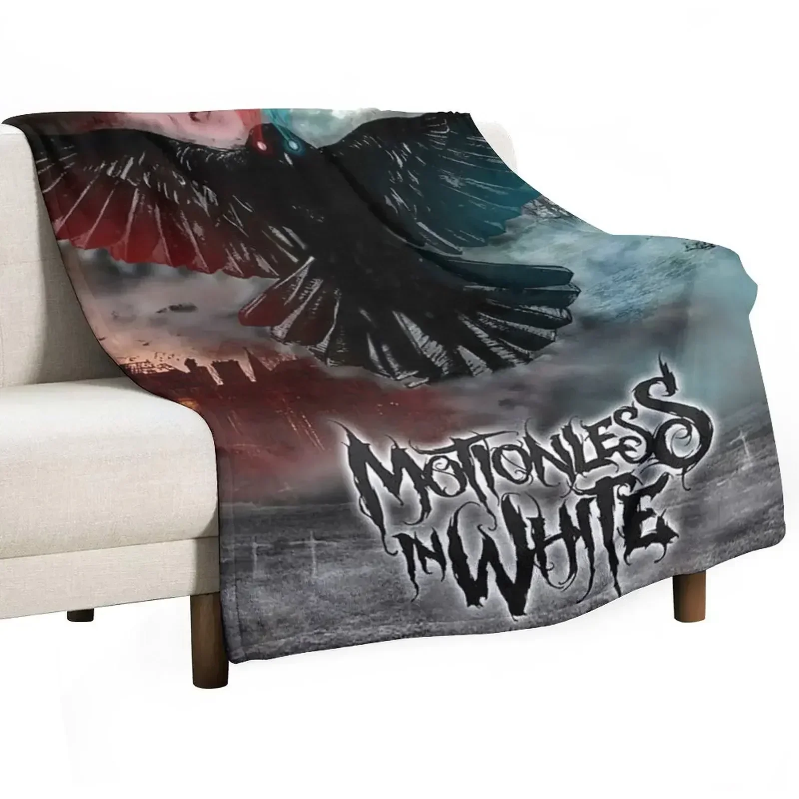 Gagak Hitam Throw Blanket manga cosplay anime Picnic Blankets