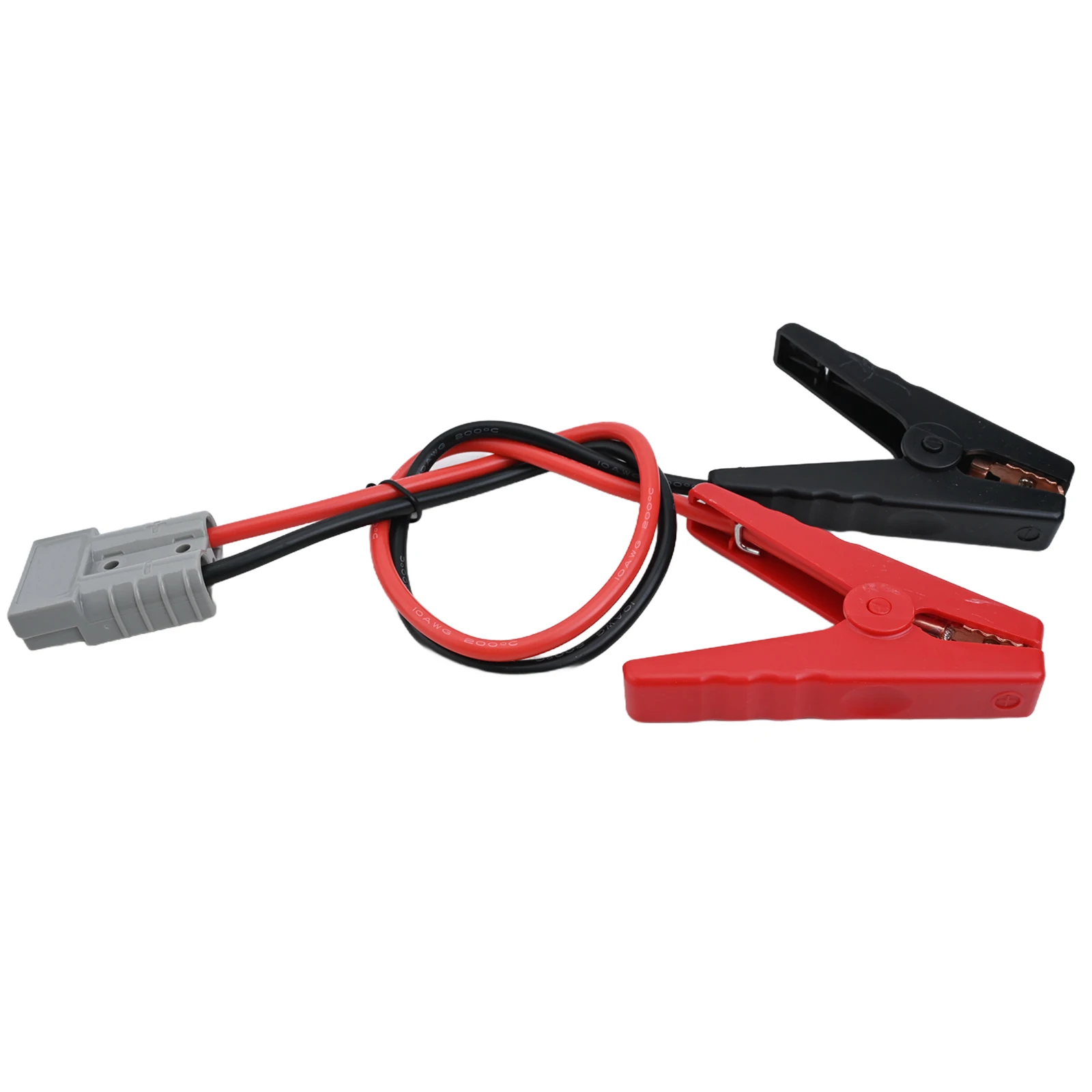 50A 10AWG Dual Battery Bus Cable with For Alligator Clips Designed for 12V and 24V DC Power Network Applications
