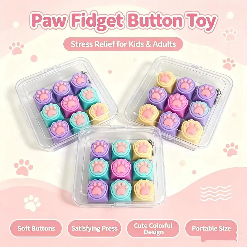 Keycap Keychain A Stress-Relief Toy In The Form Of A Keycap Keychain Experience The Joy Of Pressing The Toy Keychain