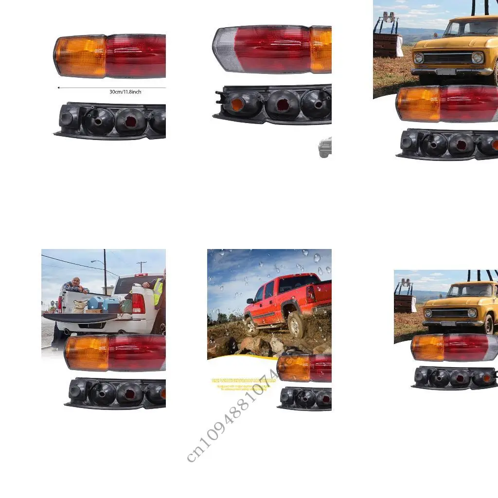 

Direct Replacement Rear Lights Heavy Duty Tail Lamp Easy to Use for Vehicle D21