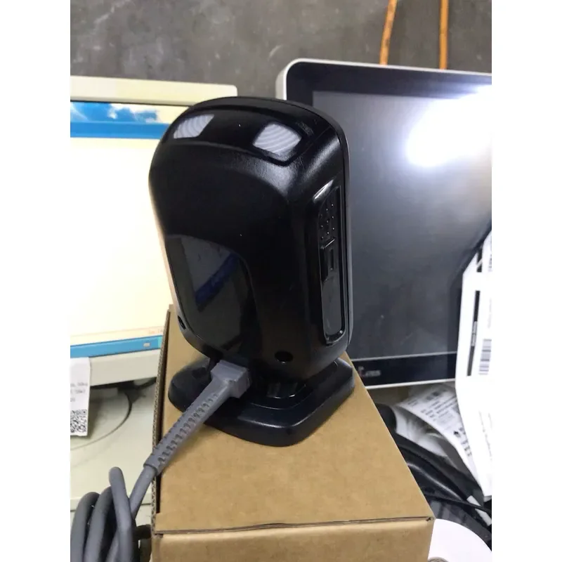 for Xunbao DS9208 Scanning Platform Barcode Scanner Desktop USB Wired Code Reader for Supermarket Retail Store Inventory