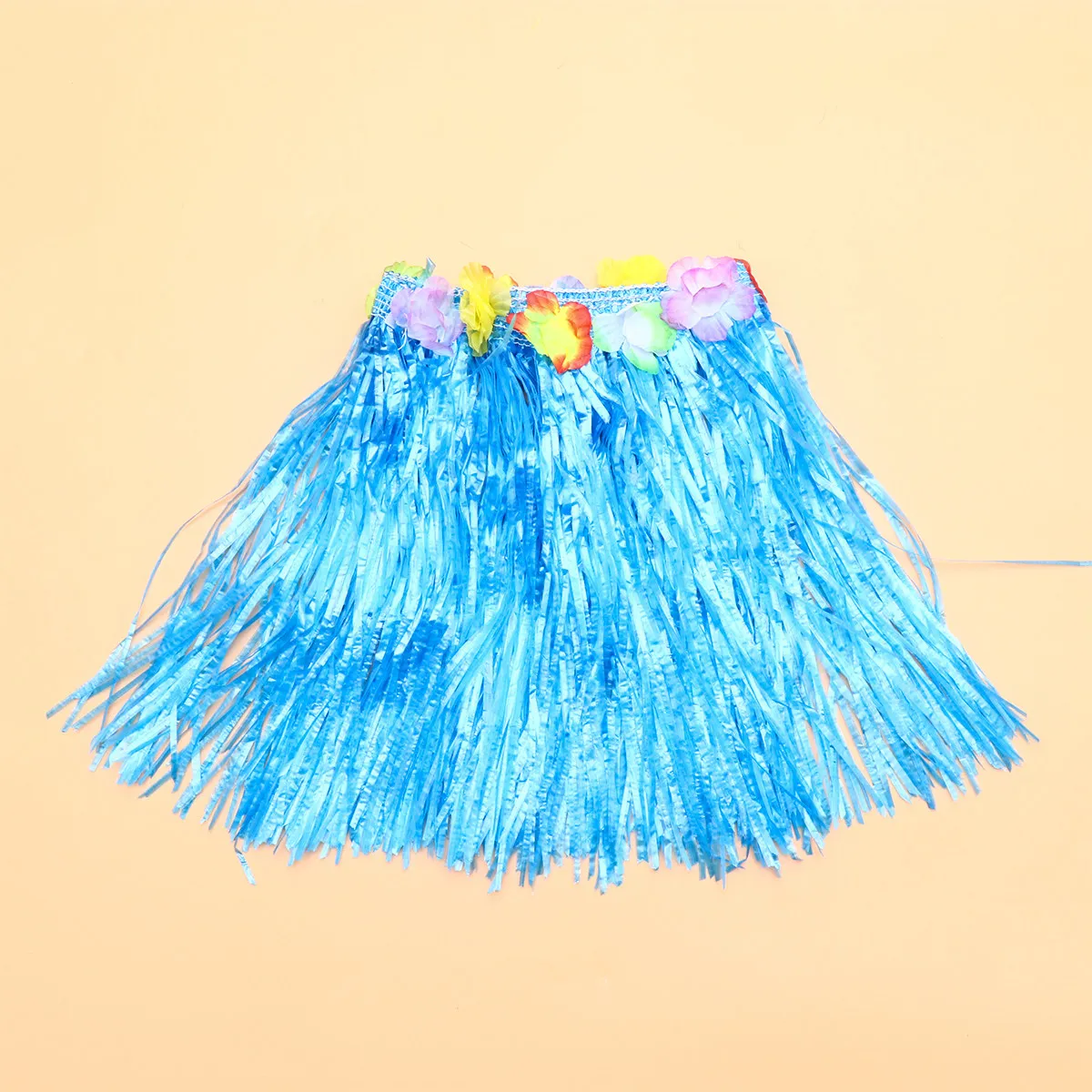 

Kids Hawaiian Hula Leaf Skirt Set Colorful Luau Party Outfit for Beach Island Themed Events Luau Costume Set for Child