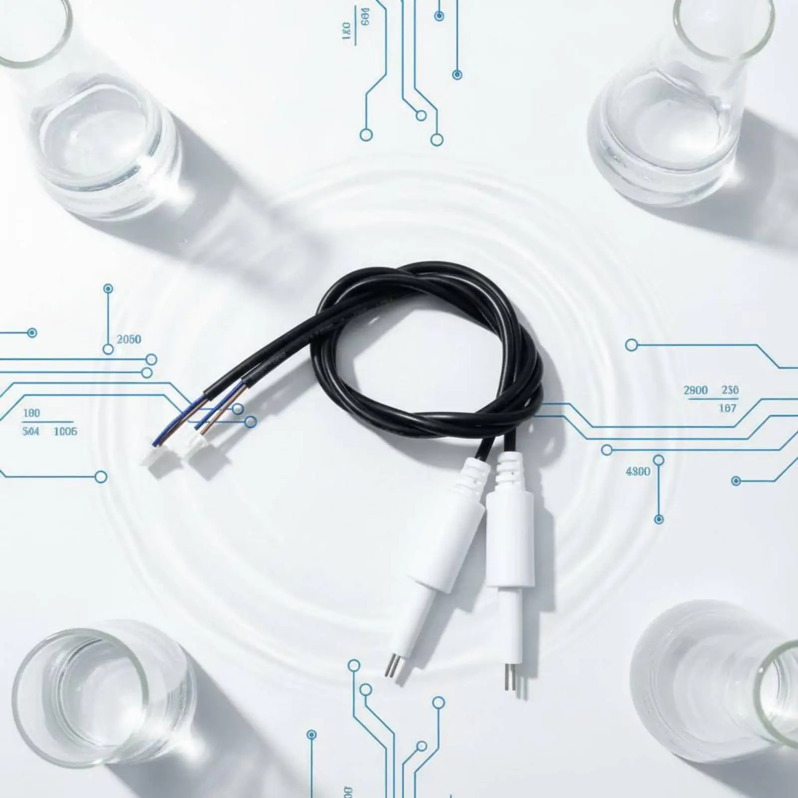 Digital Water Tester for Filtration System TDS Monitoring Probe for Sewage Treatment Equipment