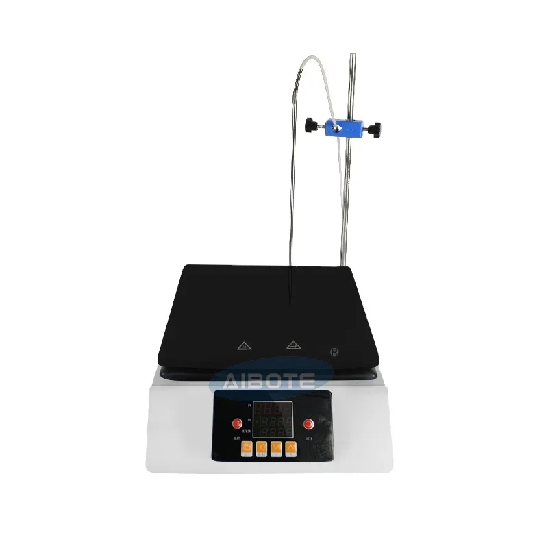 

Laboratory ceramic magnetic stirrer with electric hot plate