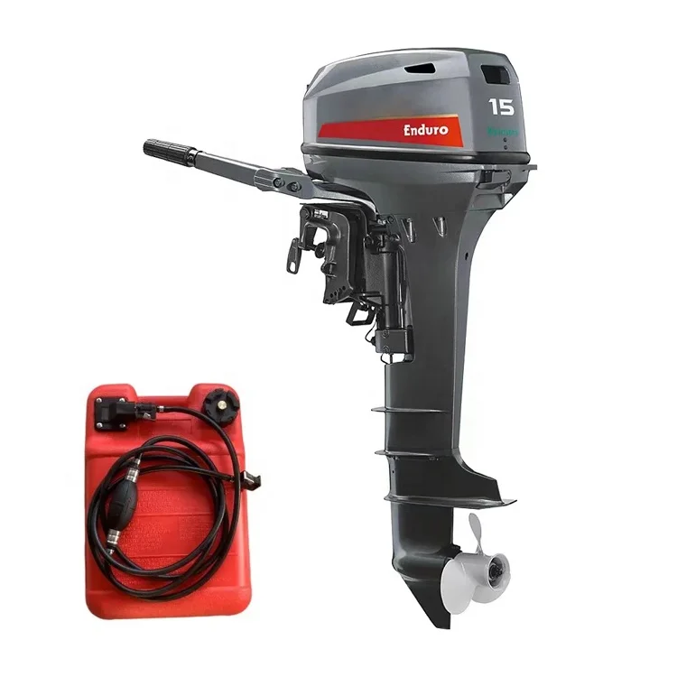Chinese Supplier Outboard Motor 2-Stroke Outboard Motor 15 hp for Outboard Engine Fishing Vessel