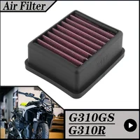 Para BMW G310GS G310 GS G310 R 2018-2025 filtro de aire de alto flujo para motocicleta limpiador para admisión G310R 2017 -2025