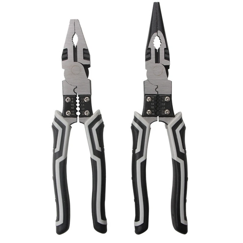 Manual Pliers Replacement Spare Parts Electrician Needle-Nose Pliers Industrial-Grade Pointed Wire Stripper Tool