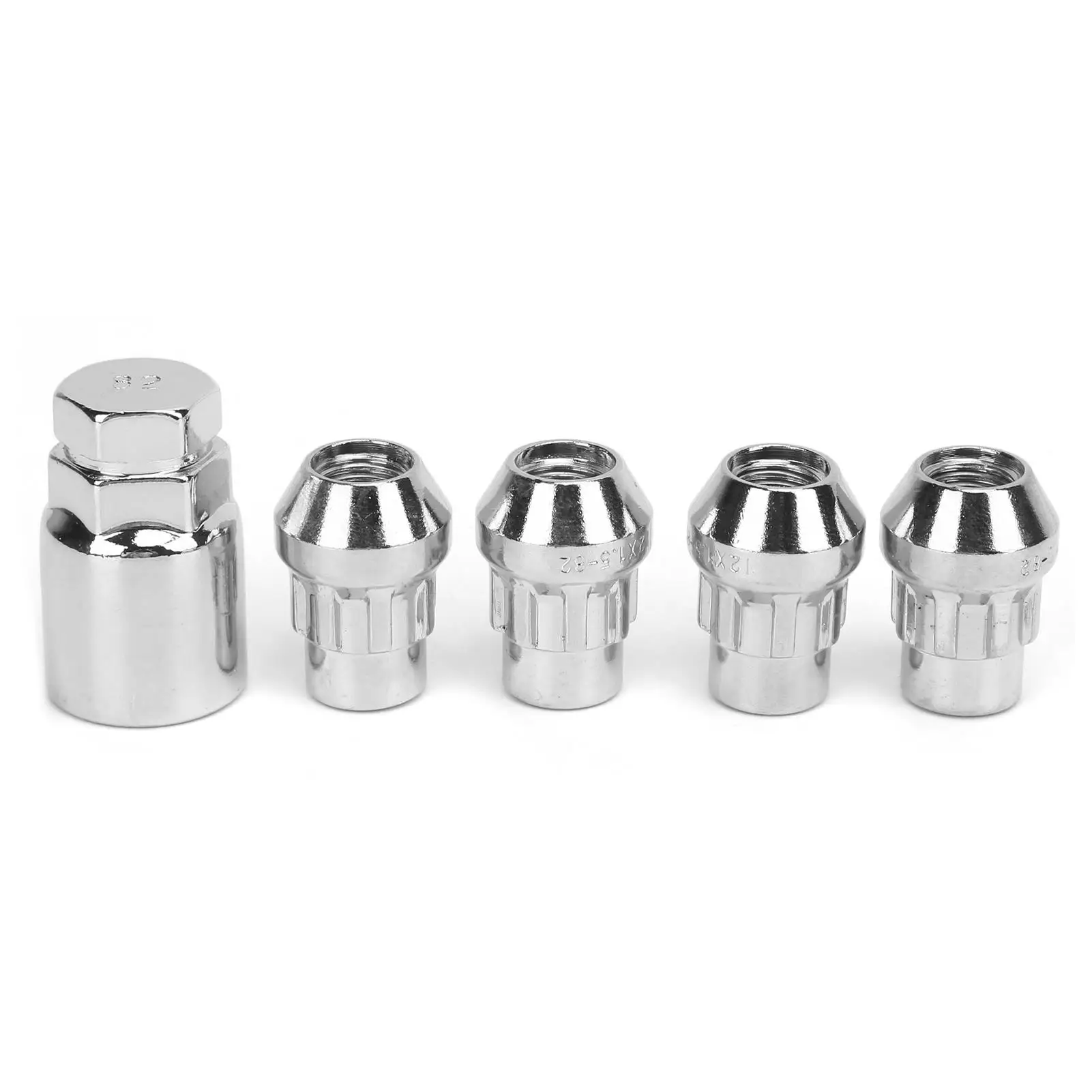 Wheel Nut Locks Corrosion Resistant Anti-Rust M12x1.5MM Nut Locks Universal for car