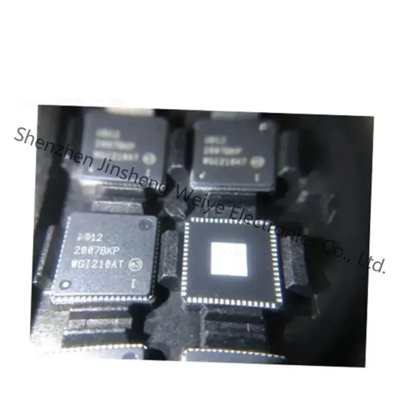 WGI210IT SLJXT Ethernet Controller Single 10/100Mbps PCIe v2.1 2.5 GT/s 0.9V-3.3V QFN64 IC Chip to demand PCB BOM Free Shipping