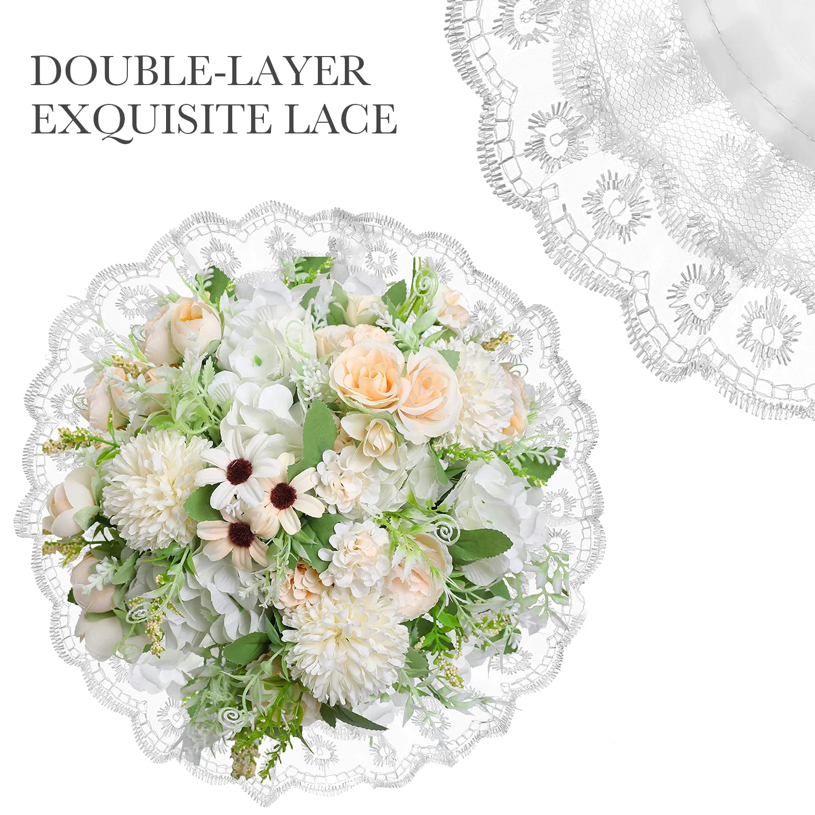 Flower Bouquet Bouquet Wedding Decorations Ceremony Bouquets Prop Bridal Bracket Foam Floral Holder Fresh Table Stand