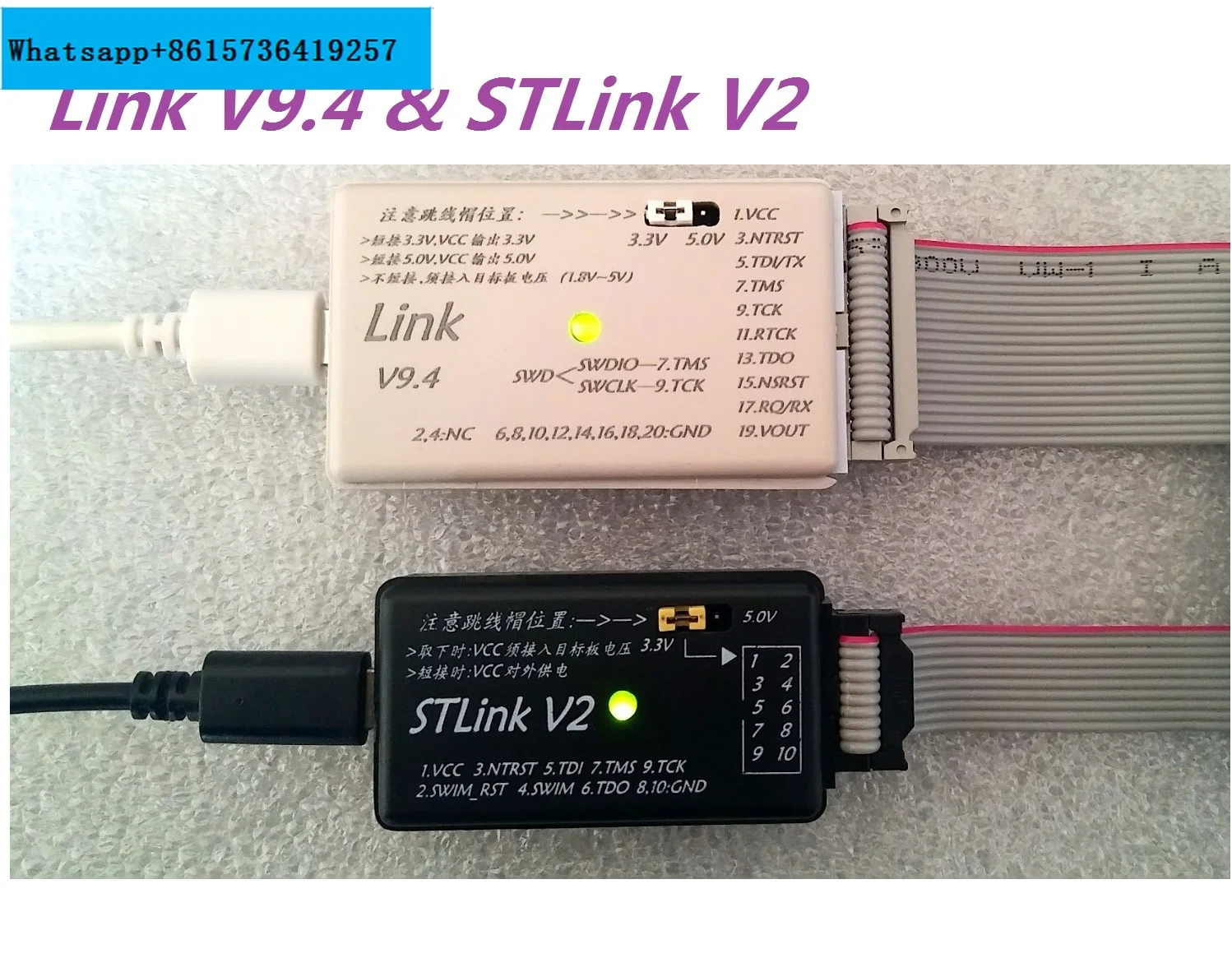 

JTAG/SWD/SWIM 2.5KV Isolation Board, Compatible with JLINK V8, V9, V10, STLINK, ULINK, Etc.