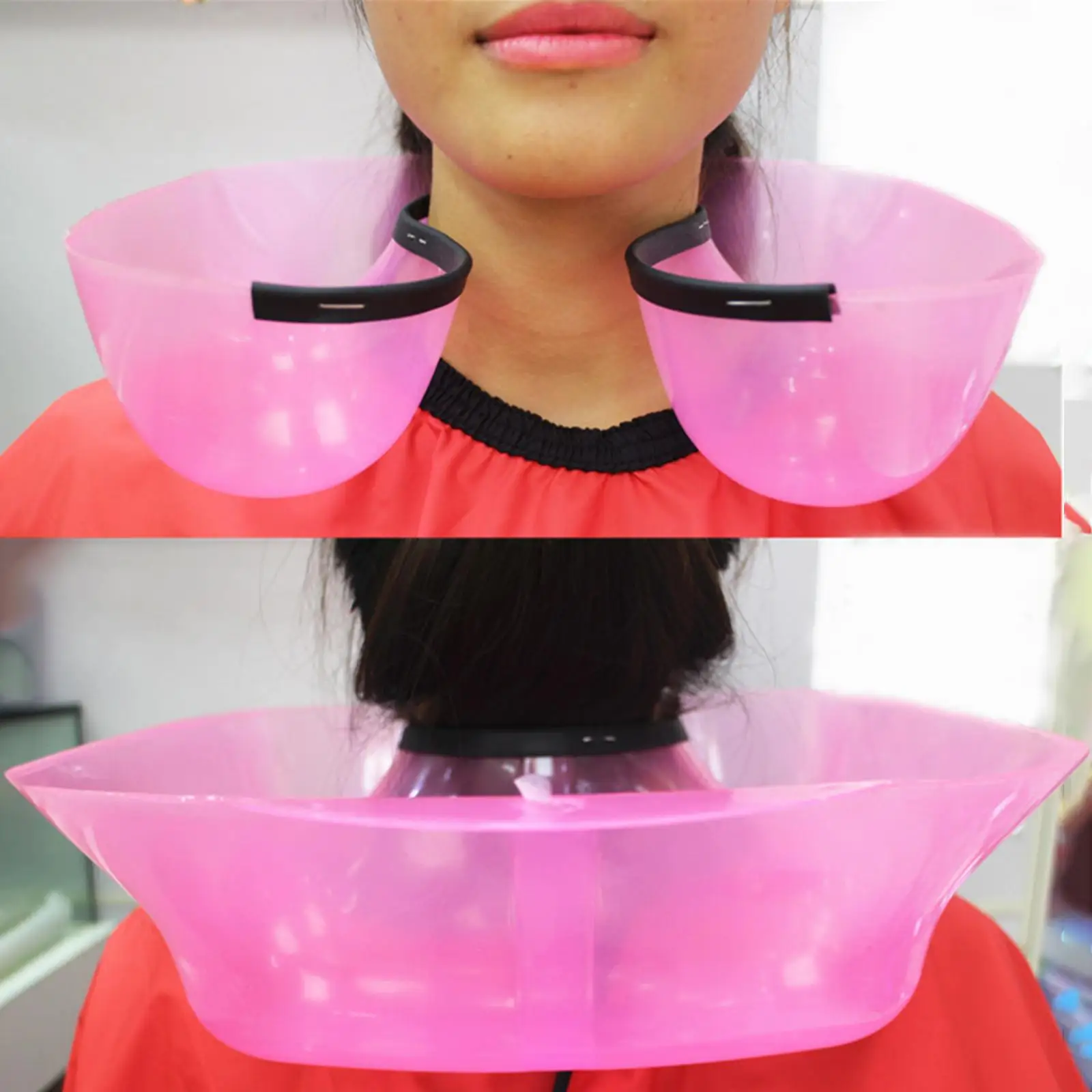 Salon Hairdressing Hair Color Neck Tray ABS Material Shoulder Rest for Barber Accessories and Beauty Salon Tools