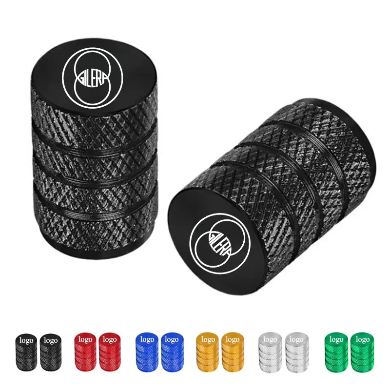2PCS Motorcycle Wheel Tire Valve Caps For Gilera GP800 Gp 800 Fuoco Nexus 500 Runner 50 125 200