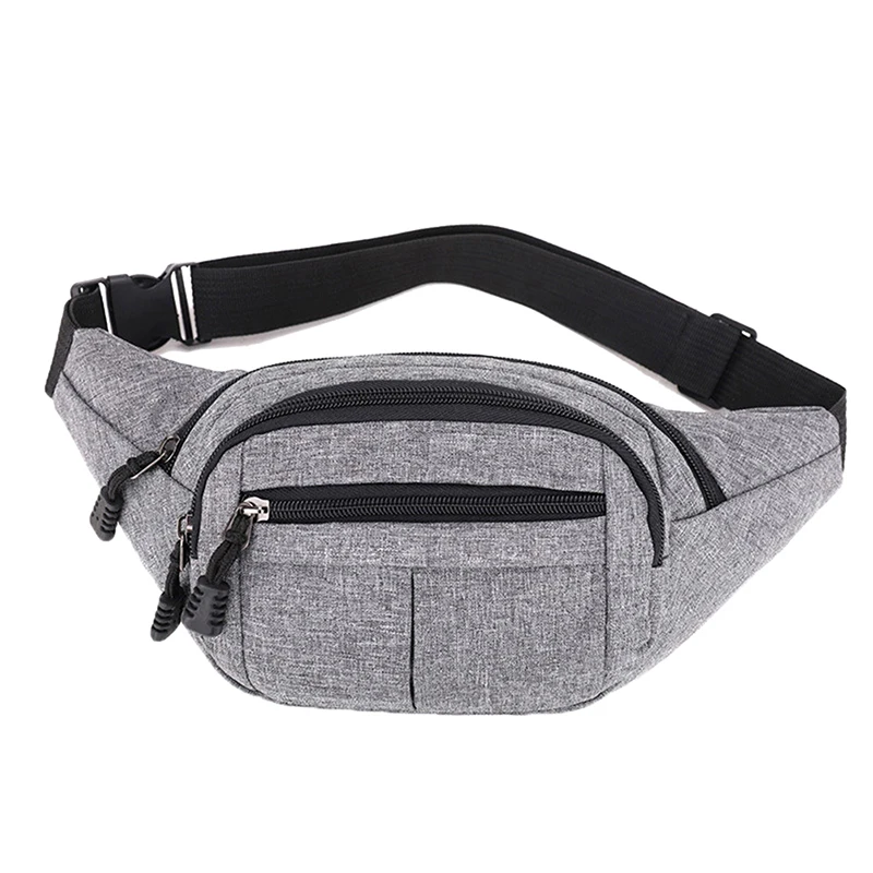 Men\'s Waist Pack Nylon Sport Fanny Bags Boy Drop Leg Bags Hip Bum Belt Bag Travel Riding Motorcycle Crossbody Purse Pouch