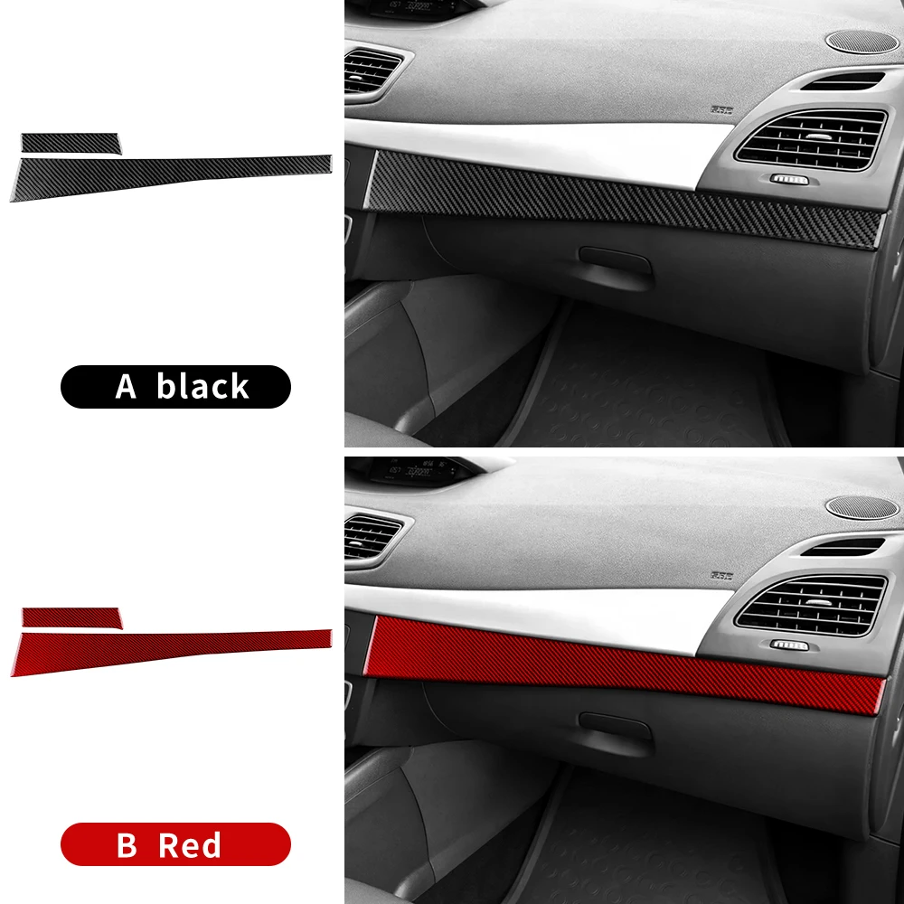 

Real Soft Carbon Fiber Instrument Panel Strip Trim Sticker For Renault Fluence Megane RS 2009 2010 2011 2012 2013 2014 LHD RHD