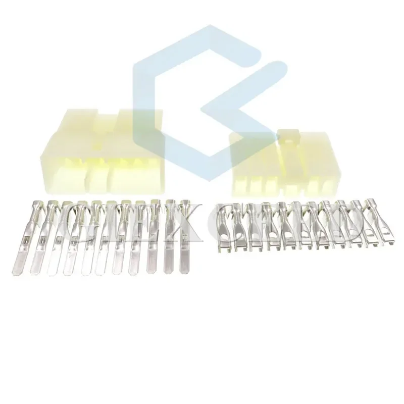 

2 Sets 11 Pin Female Male Auto Adapter Plug Electrical Socket AC Assembly Automotive Connector With Terminal