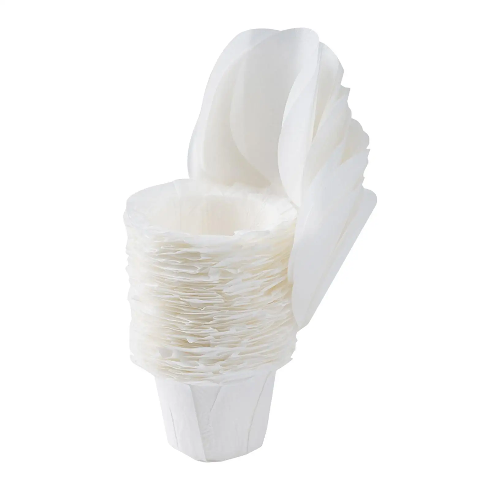 50 шт. фильтры для кофе с крышкой, бумажные фильтры для кофемашины, фильтры для кофемашины для 1,0 и 2,0, часть кофеварки