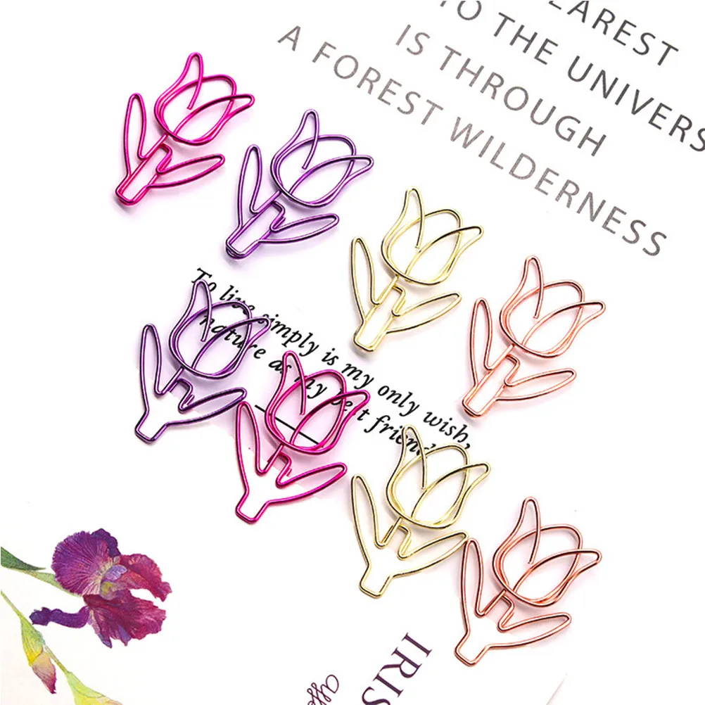 40-clips-de-papel-metalicos-em-forma-de-tulipa-design-de-flor-colorido-clips-decorativos-funcionais-para-notas-documentos-e-scrapbooks