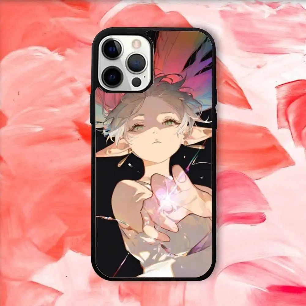 حافظة هاتف Sousou Anime F-Frieren لهاتف iPhone 16e,16,15,14,13,12,11,Plus,Pro,Max, Mini Magsafe شحن لاسلكي مغناطيسي