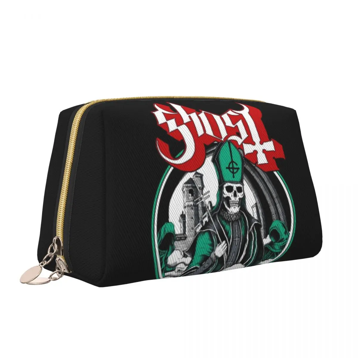 Impera Maestro Ghost Travel Cosmetic Bag for Women Heavy Metal Rock Band Toiletry Makeup Organizer Lady Beauty Storage Dopp Kit