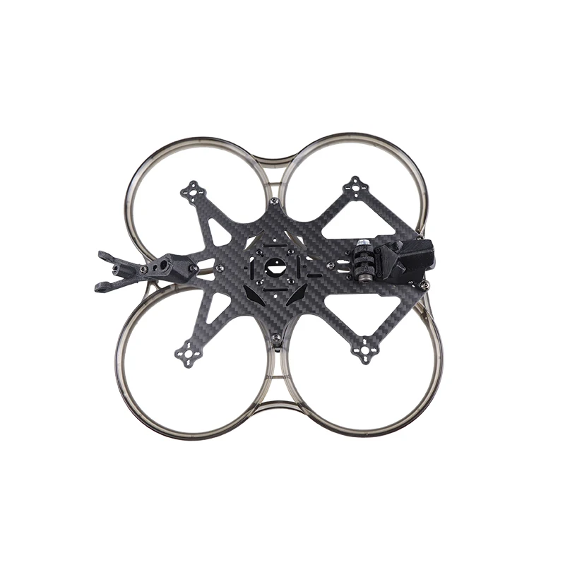 

HSKRC Xl35 3.5IN Carbon Fiber Frame Kit Inverted Duct with 3D Print Camera Antenna Mount for Transmission FPV RC Drone DIY