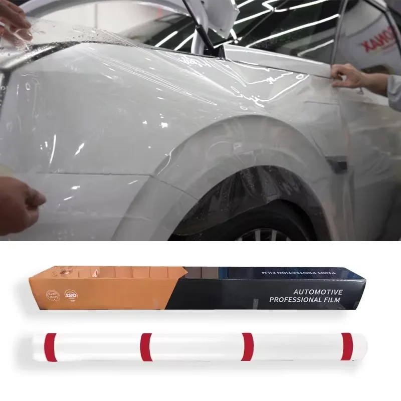 

Top Technology Coating Polyurethane TPU PPF Film 6.5miL 1.52x15 Meter Clear PPF Protection Automotive Anti Yellow